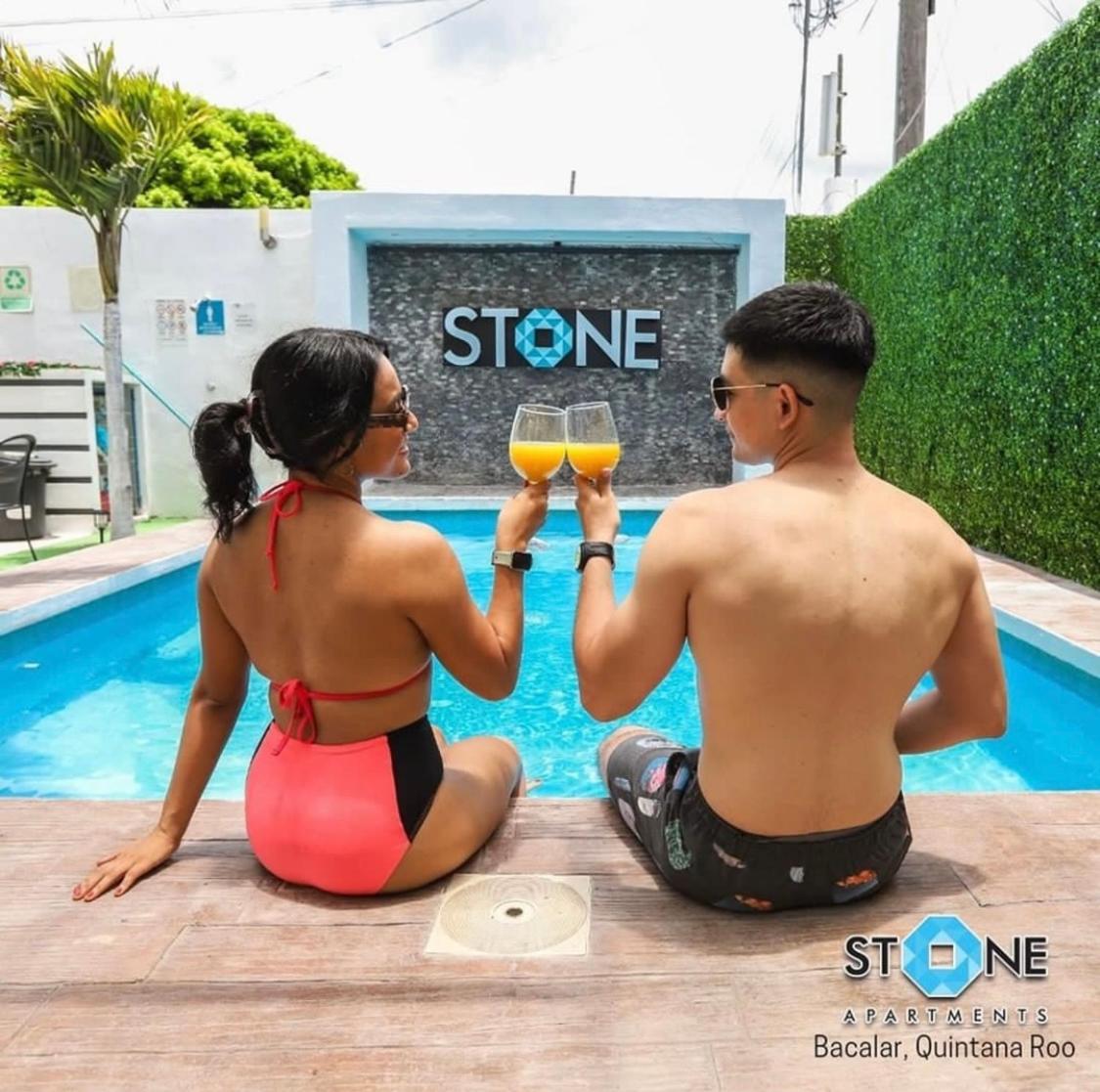 Stone Aparments Hotel Бакалар Екстериор снимка